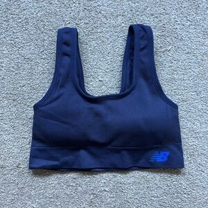 New Balance Deep Blue Athletic Top
